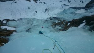 cascades de glace au plat de l'Are