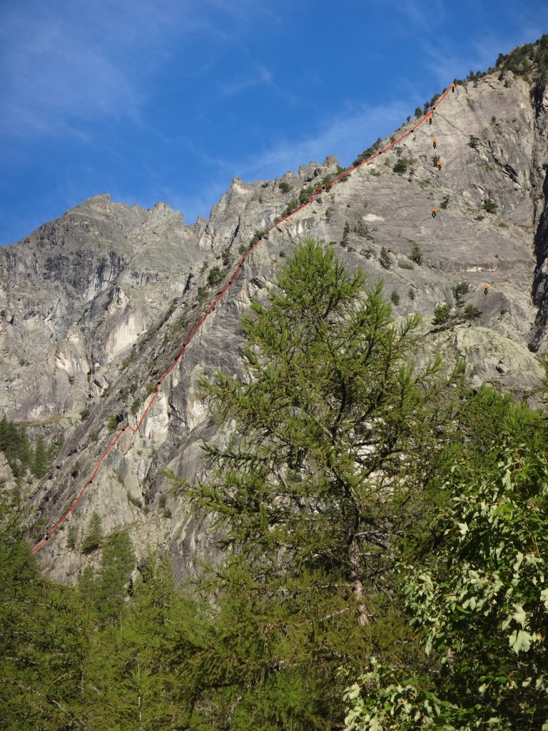 Palavar les flots topo escalade