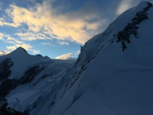 entre Castor et Lyskamm