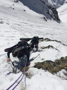 en mode "alpiniste"