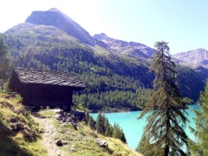 près du refuge Prarayer