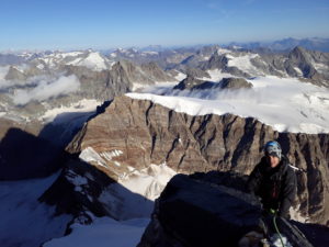 L'arête sommitale