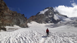Retour sur le glacier