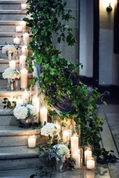 La magie des bougies pour la décoration de votre mariage