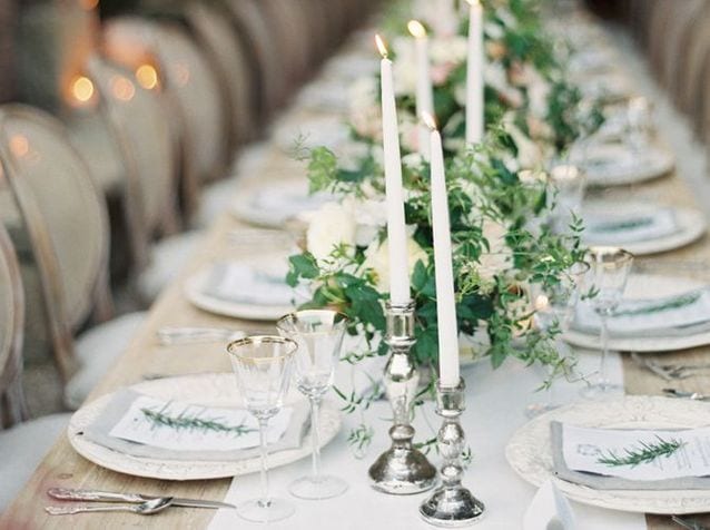 La magie des bougies pour la décoration de votre mariage