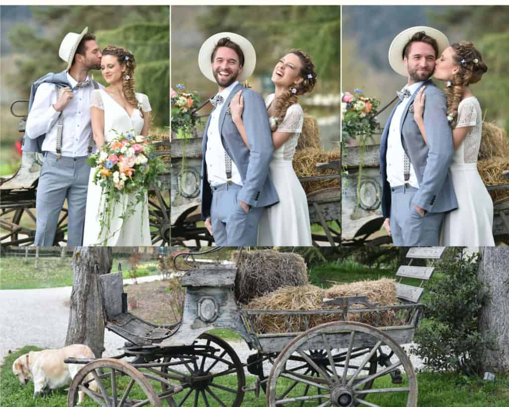 Inspirations mariage romantique