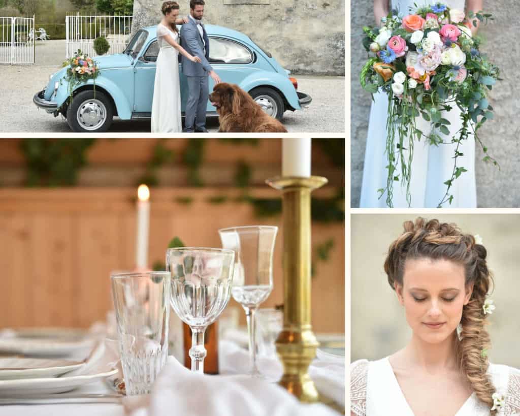 Inspirations mariage romantique
