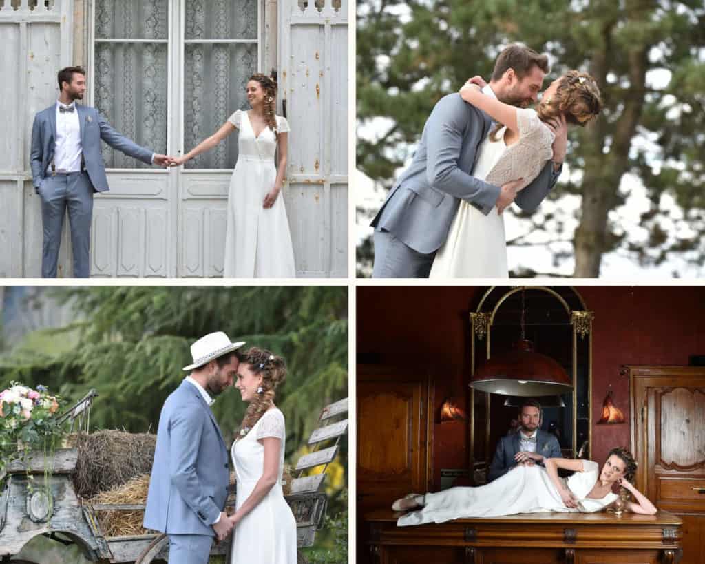 Inspirations mariage romantique