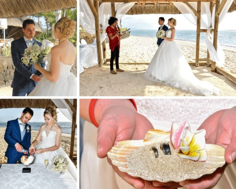 Le mariage de Philippe et Estelle au Victoria Beachcomber à l'île Maurice