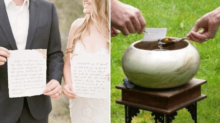 Les rituels de cérémonie laïque de mariage