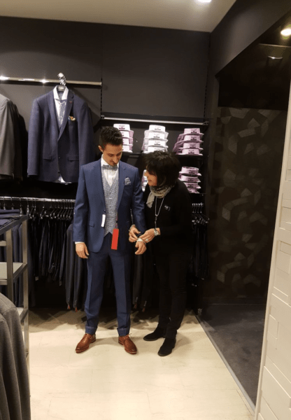 Témoignage de Philippe et Quentin sur le choix de leurs costumes de mariage chez Angéloz Mode